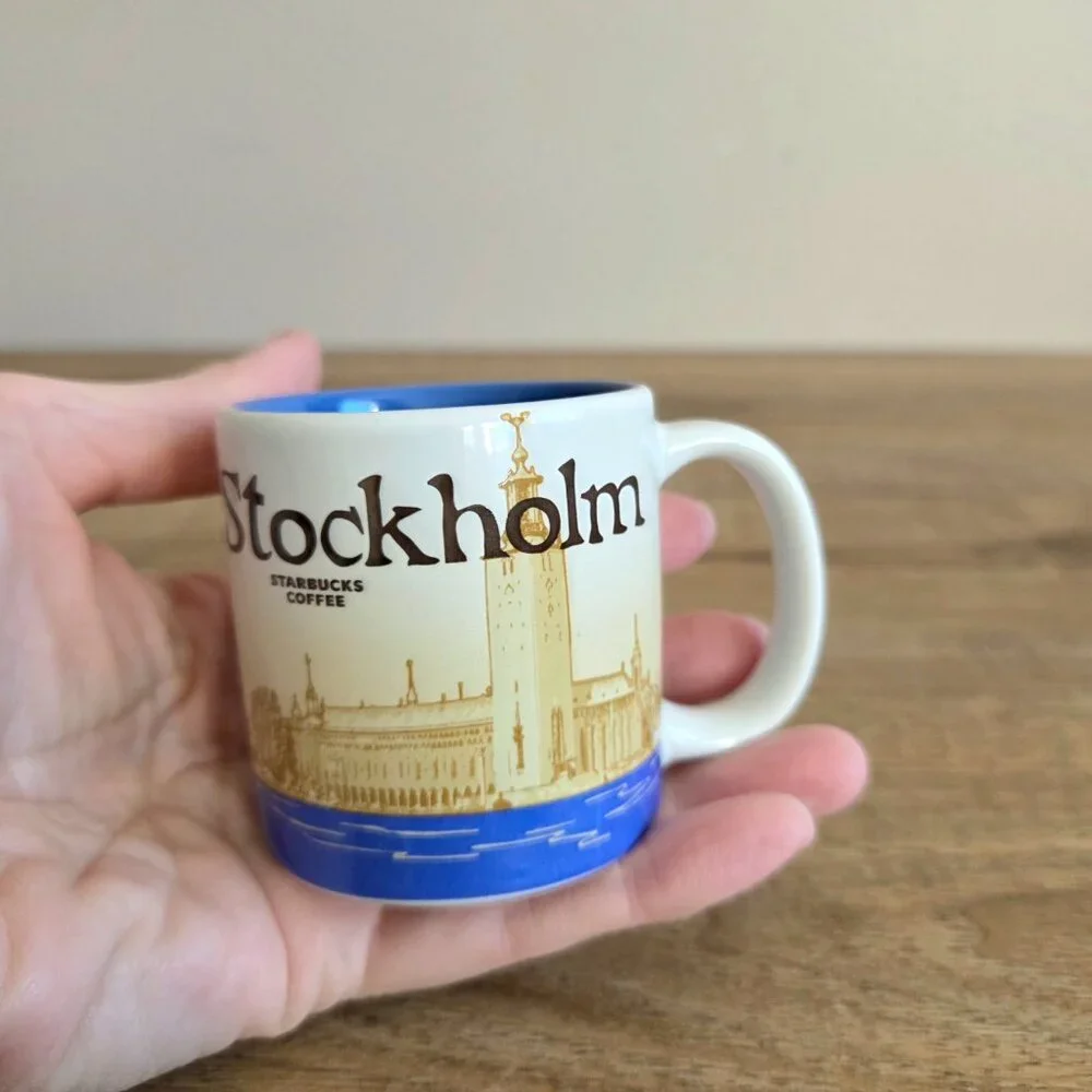 Stockholm Starbucks mini Espresso coffee mug/cup. 3oz, 89ml. - Picture 5 of 5